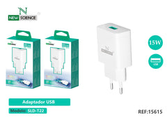 NewScience®Zidni punjač USB 15W Model:15615
