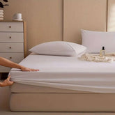 Plahta (navlaka) za madrac - 14 boja Bijela