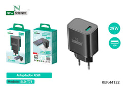 NewScience®Zidni brzo punjač USB 25W Model:44122