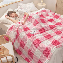 Ultra soft Karirana deka