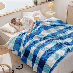 Ultra soft Karirana deka
