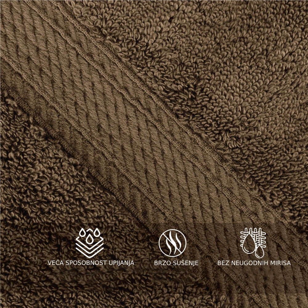 Set pamučnih ručnika 140x70 cm, 100x50 cm