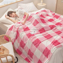 Ultra soft Karirana deka