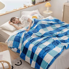 Ultra soft Karirana deka